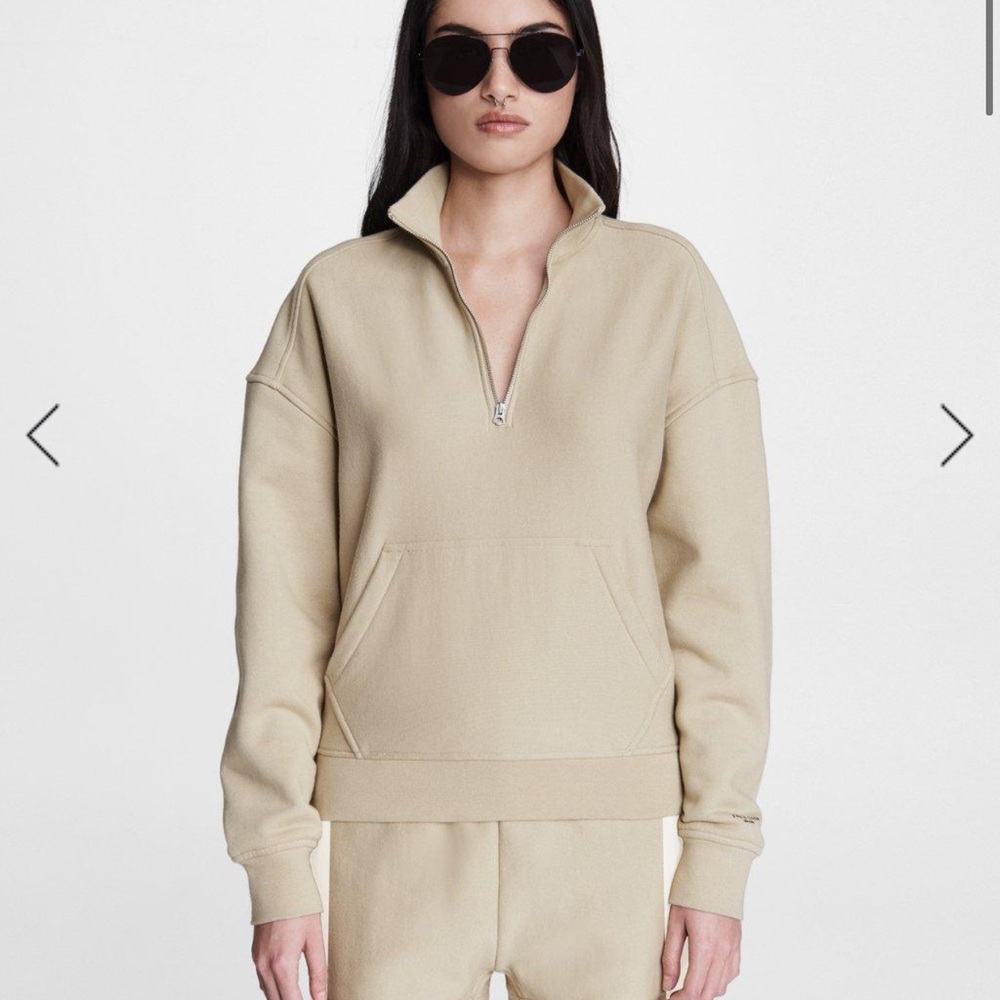 [LIKE NEW] City Half-Zip Terry Pullover